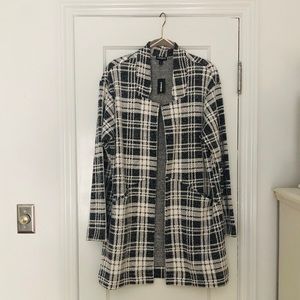 Express - Plaid Oversized Blazer